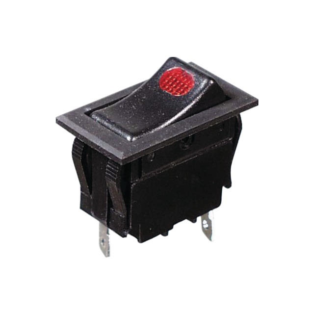 Interrupteur A Bascule Lumineux Rouge Encastrable référence fournisseur 1244102
